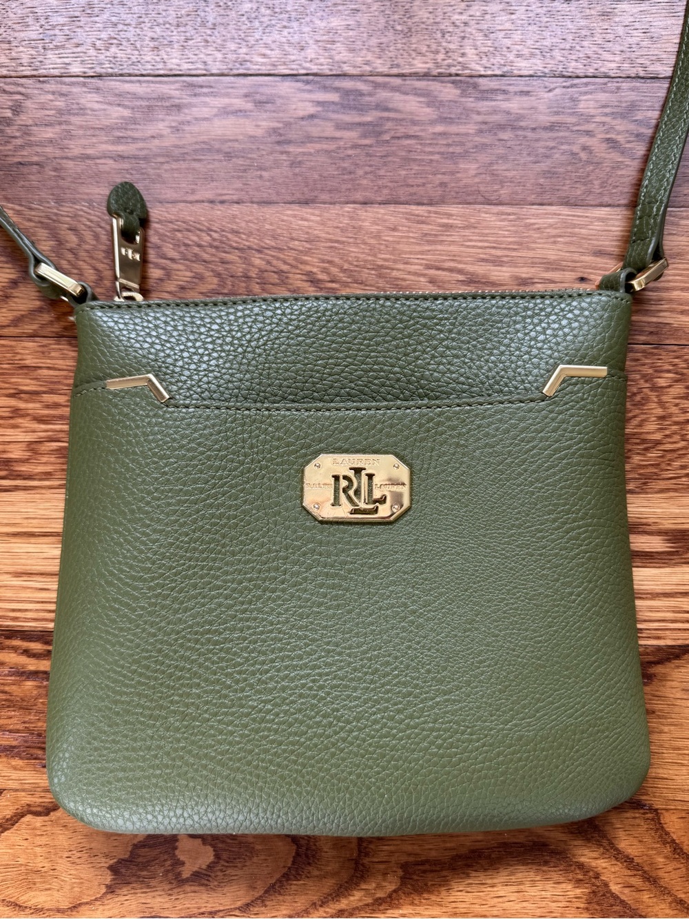 Green Lauren Ralph Lauren Crossbody Bag